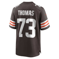 Cleveland Browns Joe Thomas Nike Brown Retired Player Game Jersey