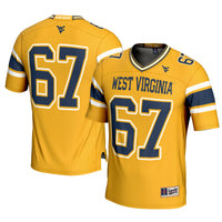 GameDay Greats #1 Gold West Virginia Mountaineers Football Jersey