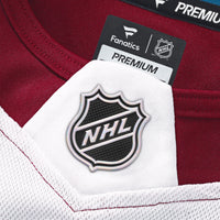 Colorado Avalanche Cale Makar Fanatics White Away Premium Jersey