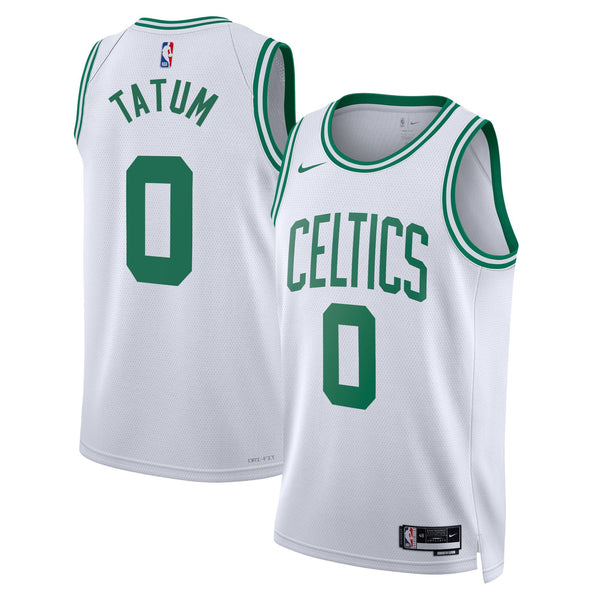 Boston Celtics Nike Association Edition Swingman Jersey - White - Jayson Tatum
