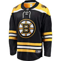 Boston Bruins Fanatics Black Breakaway Home Jersey