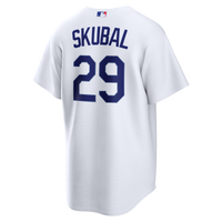 Los Angeles Dodgers Tarik Skubal Nike White Home Replica Jersey