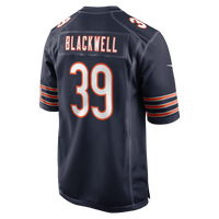 Chicago Bears Josh Blackwell Nike Navy Game Player Jersey