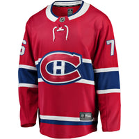 Montreal Canadiens Zack Bolduc Fanatics Red Home Breakaway Jersey