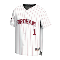 GameDay Greats White Fordham Rams Lightweight Collegiate Baseball Fashion Jersey