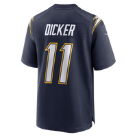 Los Angeles Chargers Cameron Dicker Nike Navy Alternate Game Jersey
