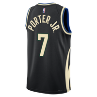Milwaukee Bucks Jordan Brand Statement Edition Swingman Jersey - Hunter Green - Kevin Porter Jr.