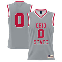 GameDay Greats #0 Gray Ohio State Buckeyes Lightweight Basketball Fashion Jersey
