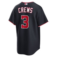 Washington Nationals Dylan Crews Nike Navy Alternate Replica Jersey