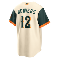 Baltimore Orioles Dylan Beavers Nike Cream 2026 City Connect Stadium Jersey