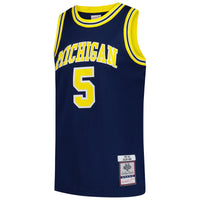 Mitchell & Ness Jalen Rose Navy Michigan Wolverines 1991/92 Swingman Jersey