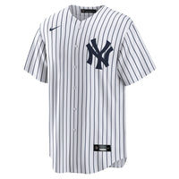 New York Yankees Ben Rice Nike White Home Replica Jersey