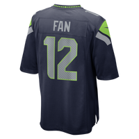 Seattle Seahawks 12s Nike College Navy Team Game Jersey