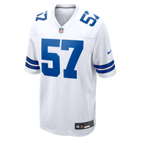 Dallas Cowboys Malachi Lawrence Nike White Game Jersey