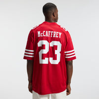 San Francisco 49ers Christian McCaffrey Nike Scarlet Game Player Jersey