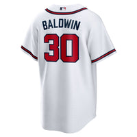 Atlanta Braves Drake Baldwin Nike White Home Replica Jersey
