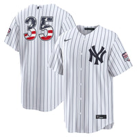 Fourth of July New York Yankees Cody Bellinger Nike White USA 250 Stadium Jersey
