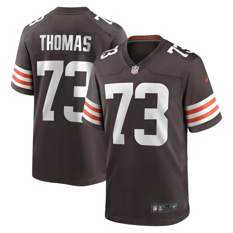 Cleveland Browns Joe Thomas Nike Brown Retired Player Game Jersey