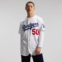 Los Angeles Dodgers Mookie Betts Nike White Home Authentic Jersey