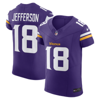 Minnesota Vikings Justin Jefferson Nike Purple Team Vapor F.U.S.E. Elite Jersey