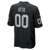 Las Vegas Raiders Jim Otto Nike Black Game Retired Player Jersey