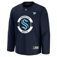 Seattle Kraken Fanatics Navy Practice Jersey