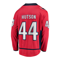 Washington Capitals Cole Hutson Fanatics Red Home Breakaway Jersey
