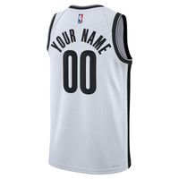 Brooklyn Nets Nike Association Swingman Jersey - Custom