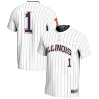 GameDay Greats #1 White Illinois Fighting Illini Lightweight Softball Jersey