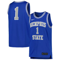 Nike Royal Memphis Tigers Replica Basketball Jersey