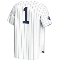 GameDay Greats #1 White Penn State Nittany Lions Lightweight Baseball Fashion Jersey