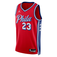 Philadelphia 76ers Jordan Brand Statement Edition Swingman Jersey - Red - Lebron James