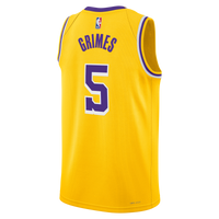 Los Angeles Lakers Nike Icon Edition Swingman Jersey - Gold - Quentin Grimes
