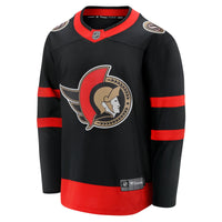 Ottawa Senators Fanatics Black Home Breakaway Jersey