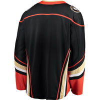Anaheim Ducks Fanatics Black Breakaway Home Jersey