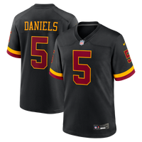 Hail Raiser Washington Commanders Jayden Daniels Nike Black Alternate Game Jersey