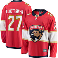 Florida Panthers Eetu Luostarinen Fanatics Red Home Breakaway Player Jersey