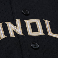 Mitchell & Ness Black Florida State Seminoles On The Clock Full-Button Fashion Jersey