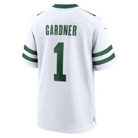 New York Jets Ahmad Sauce Gardner Nike Legacy White Game Jersey