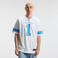 Tennessee Titans Cameron Ward Nike White Game Jersey