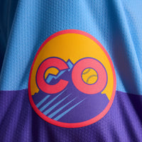 Colorado Rockies Nike Purple/Light Blue 2025 City Connect Limited Jersey