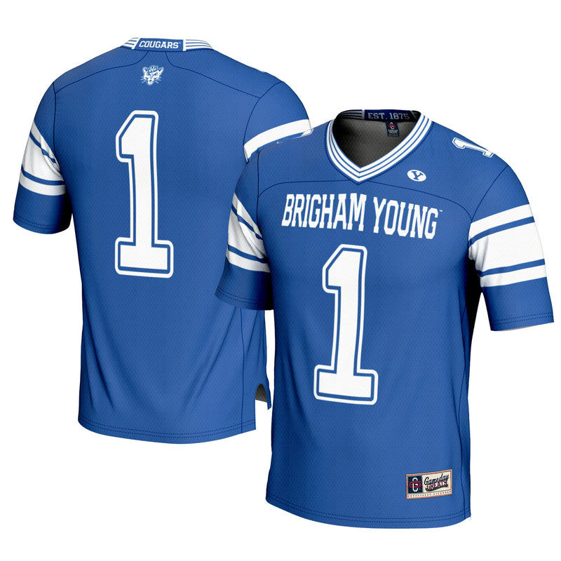 GameDay Greats #1 Royal BYU Cougars Football Jersey