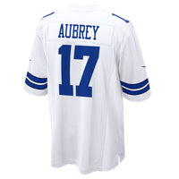 Dallas Cowboys Brandon Aubrey Nike White Game Jersey