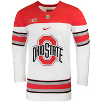 Nike White Ohio State Buckeyes Replica College Hockey Jersey