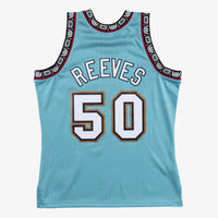 Vancouver Grizzlies Mitchell & Ness Bryant Reeves 1995 Swingman Authentic Jersey - Teal