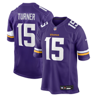 Minnesota Vikings Dallas Turner Nike Purple Player Game Jersey
