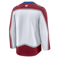 Colorado Avalanche Fanatics White Away Premium Jersey