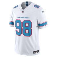Tennessee Titans Jeffery Simmons Nike White Vapor F.U.S.E. Stitched Limited Jersey