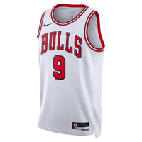 Chicago Bulls Nike Association Edition Swingman Jersey - White - Nikola Vu?evi?