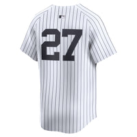 New York Yankees Giancarlo Stanton Nike White Home Limited Player Jersey